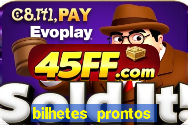 bilhetes prontos apostas esportivas